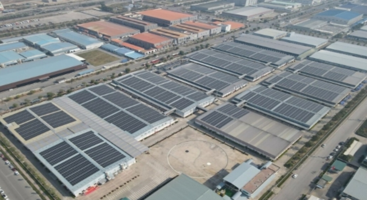 Dự án Điện mặt trời áp mái tại KCN Phú Xuân